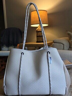 Ah-Dorned Neoprene Perforated Tote Bag